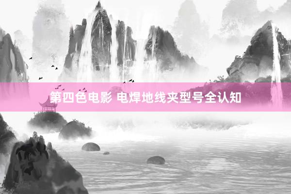 第四色电影 电焊地线夹型号全认知